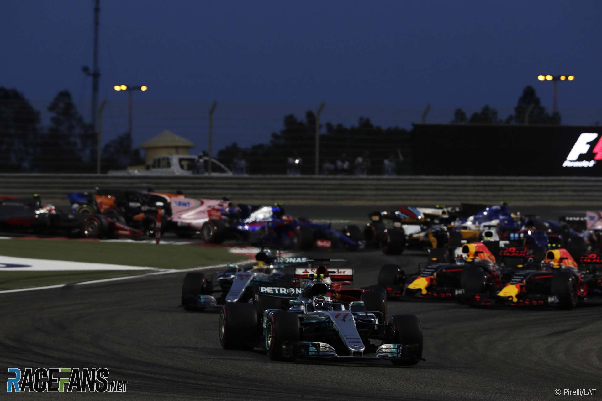 Start, Bahrain Grand Prix, 2018