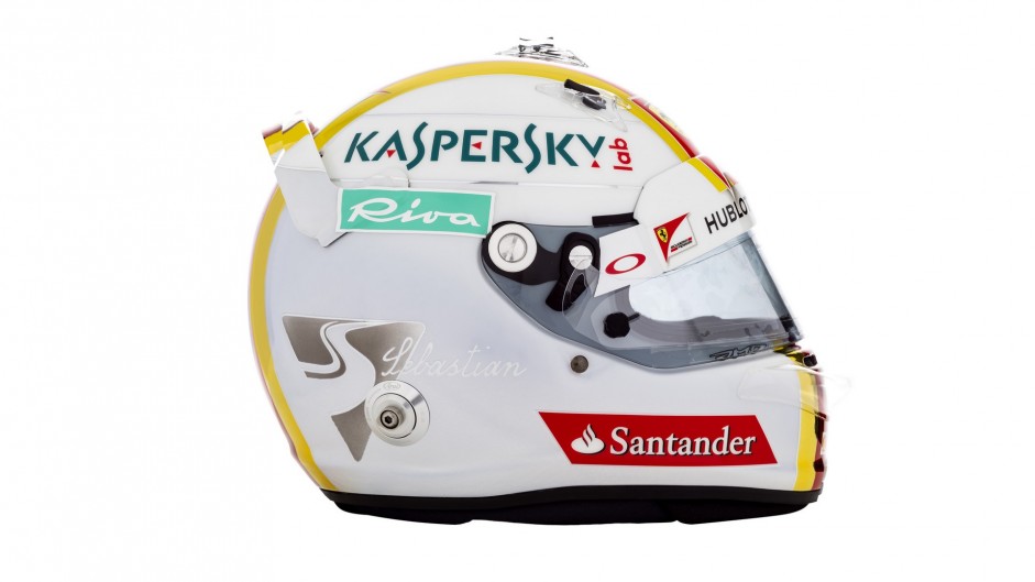 Sebastian Vettel helmet, 2016