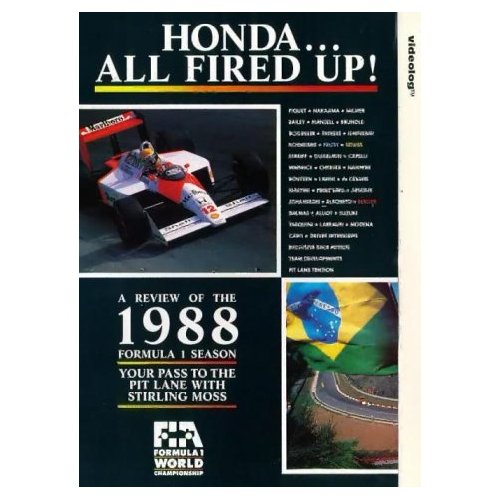 “Honda… all fired up!” – 1988 F1 season review video