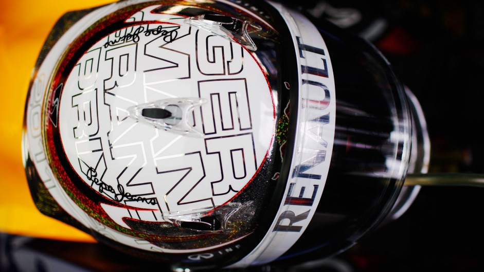 Sebastian Vettel helmet design, Red Bull, 2011 German Grand Prix