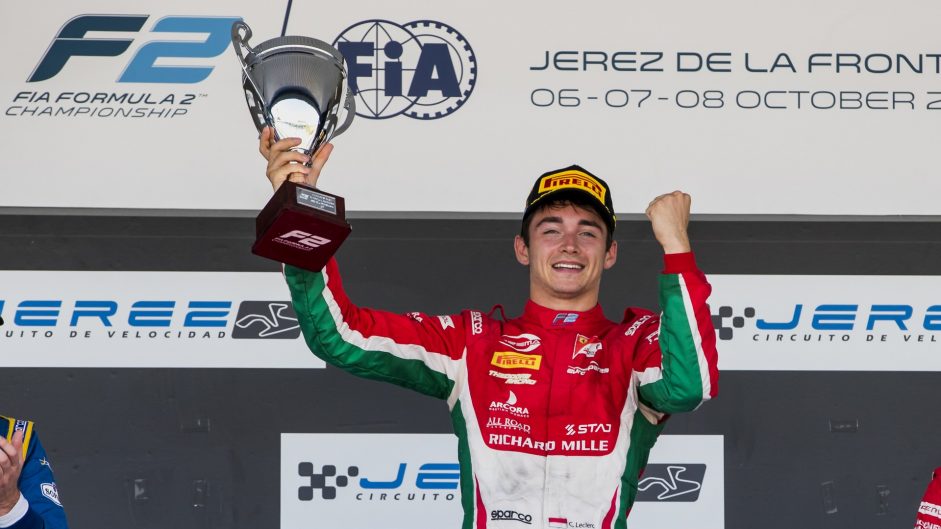 Leclerc clinches Formula Two title at his first attempt