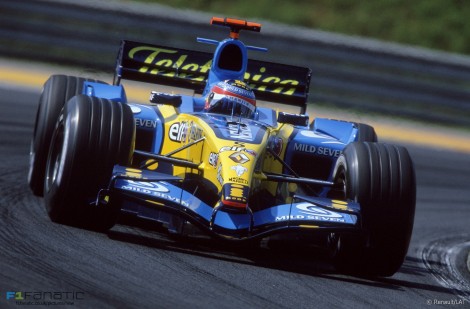 Fernando Alonso, Renault, Hungaroring, 2005
