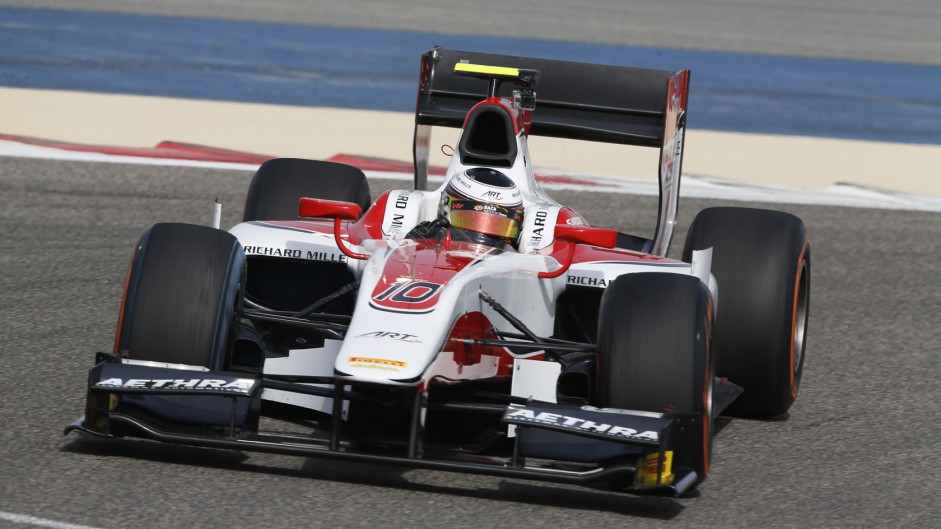 Stoffel Vandoorne, ART, GP2, Bahrain, 2014