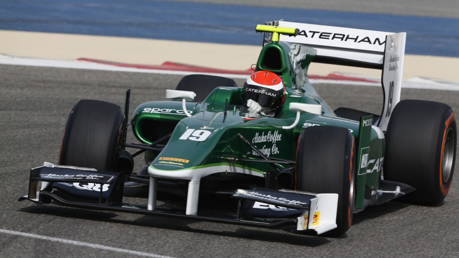 Alexander Rossi, Caterham, GP2, Bahrain, 2014