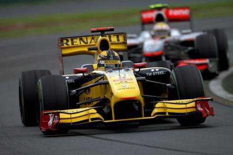 Robert Kubica, Renault, Melbourne, 2010