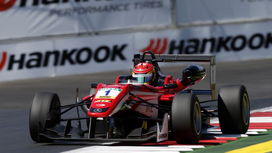 Lance Stroll, Prema, European Formula Three, Red Bull Ring, 2016