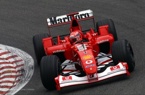 Michael Schumacher, Ferrari F2002, Spa-Francorchamps, 2002