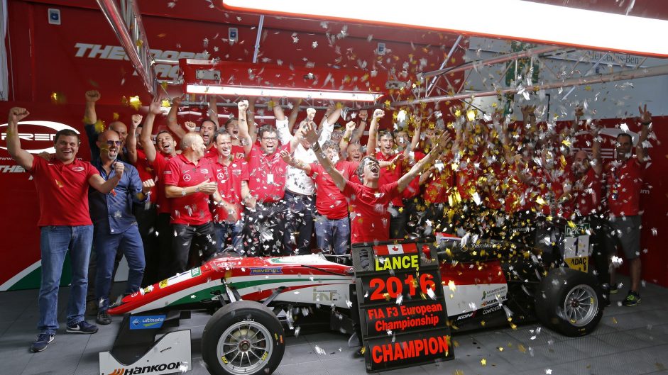 Lance Stroll, Prema, European F3, Imola, 2016