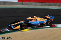 Rosenqvist takes last-second pole in final IndyCar start for McLaren