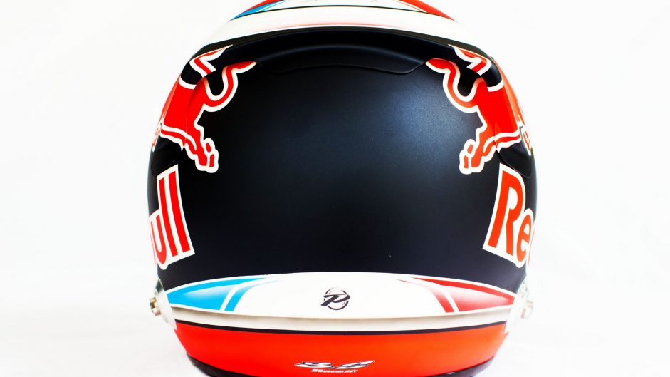 Pierre Gasly helmet, 2017