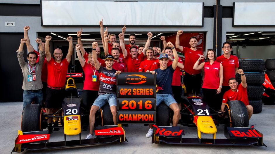 Antonio Giovinazzi, Pierre Gasly, Prema, GP2, 2016