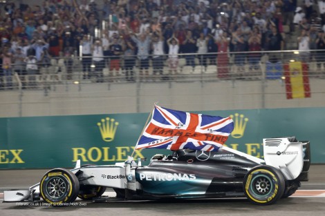 Lewis Hamilton, Mercedes, Yas Marina, 2014