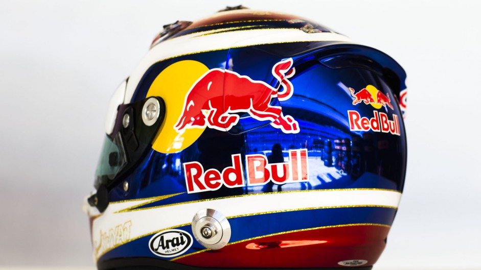 Daniil Kvyat helmet, Toro Rosso, Sochi Autodrom, 2014