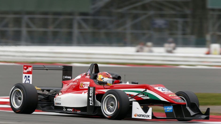 Lance Stroll Prema European F3 Silverstone 2015