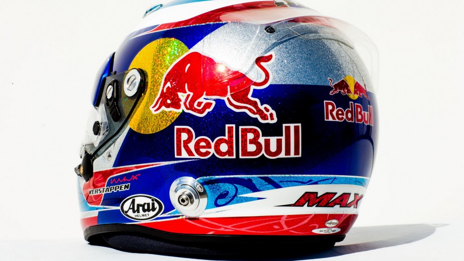 Max Verstappen helmet, 2016