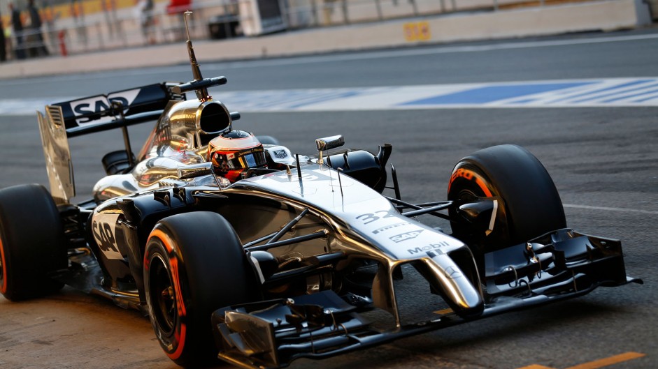 Stoffel Vandoorne, McLaren, Circuit de Catalunya, 2014