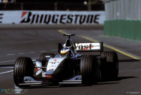 Mika Hakkinen, McLaren, Melbourne, 1999