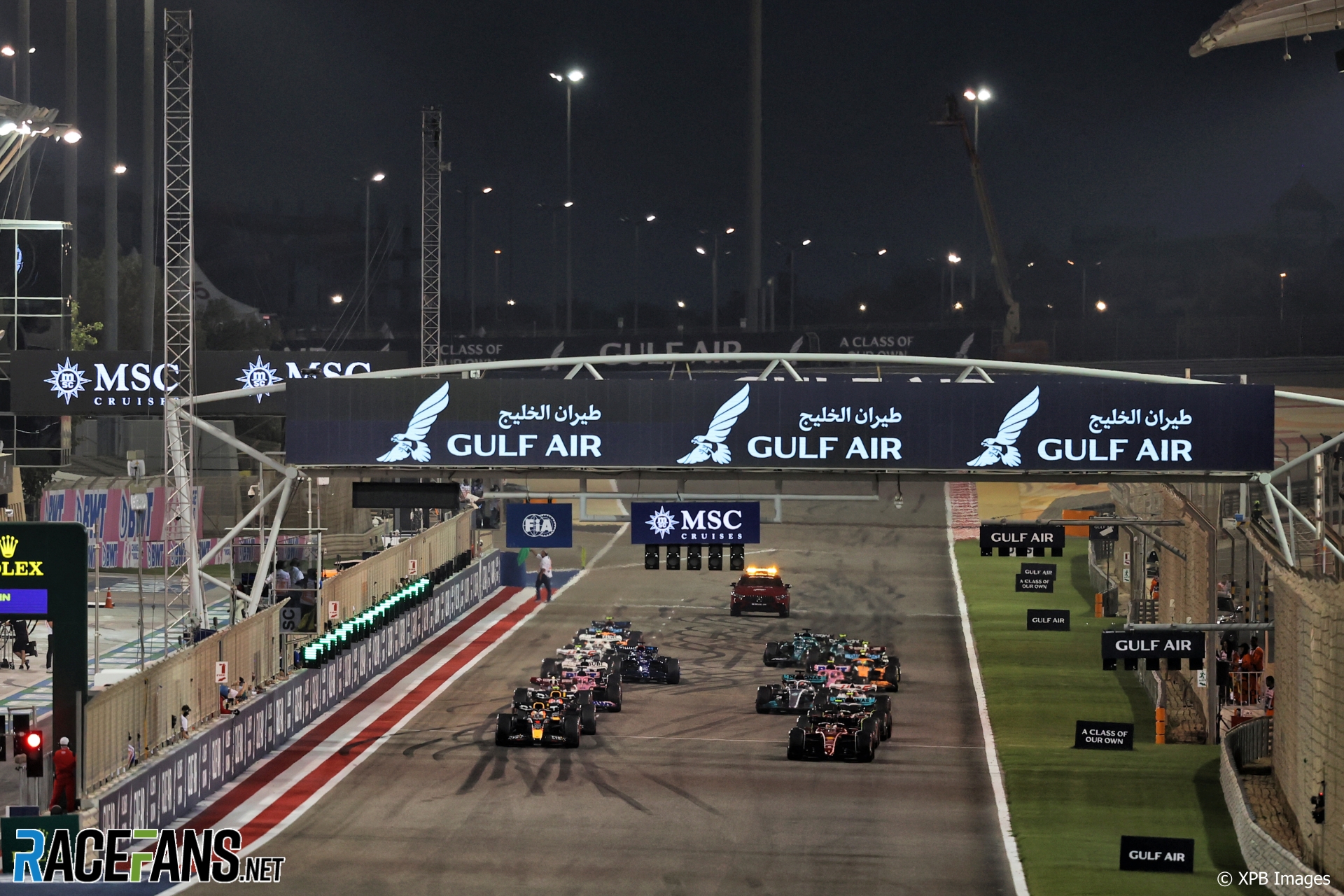 Start, Bahrain International Circuit, 2022