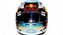 Daniel Ricciardo, Red Bull, helmet, 2018