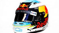 Daniel Ricciardo, Red Bull, helmet, 2018