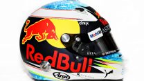 Daniel Ricciardo, Red Bull, helmet, 2018