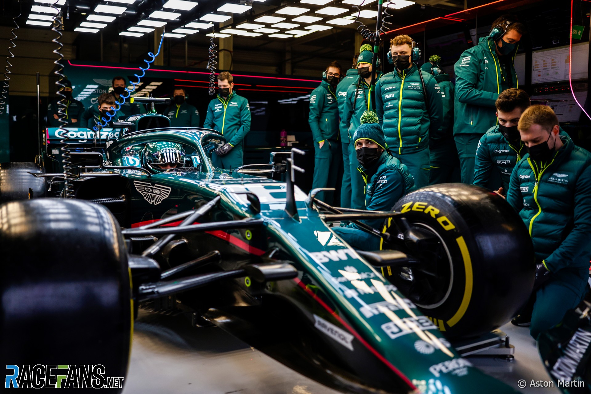 Lance Stroll, Aston Martin, Silverstone, 2021