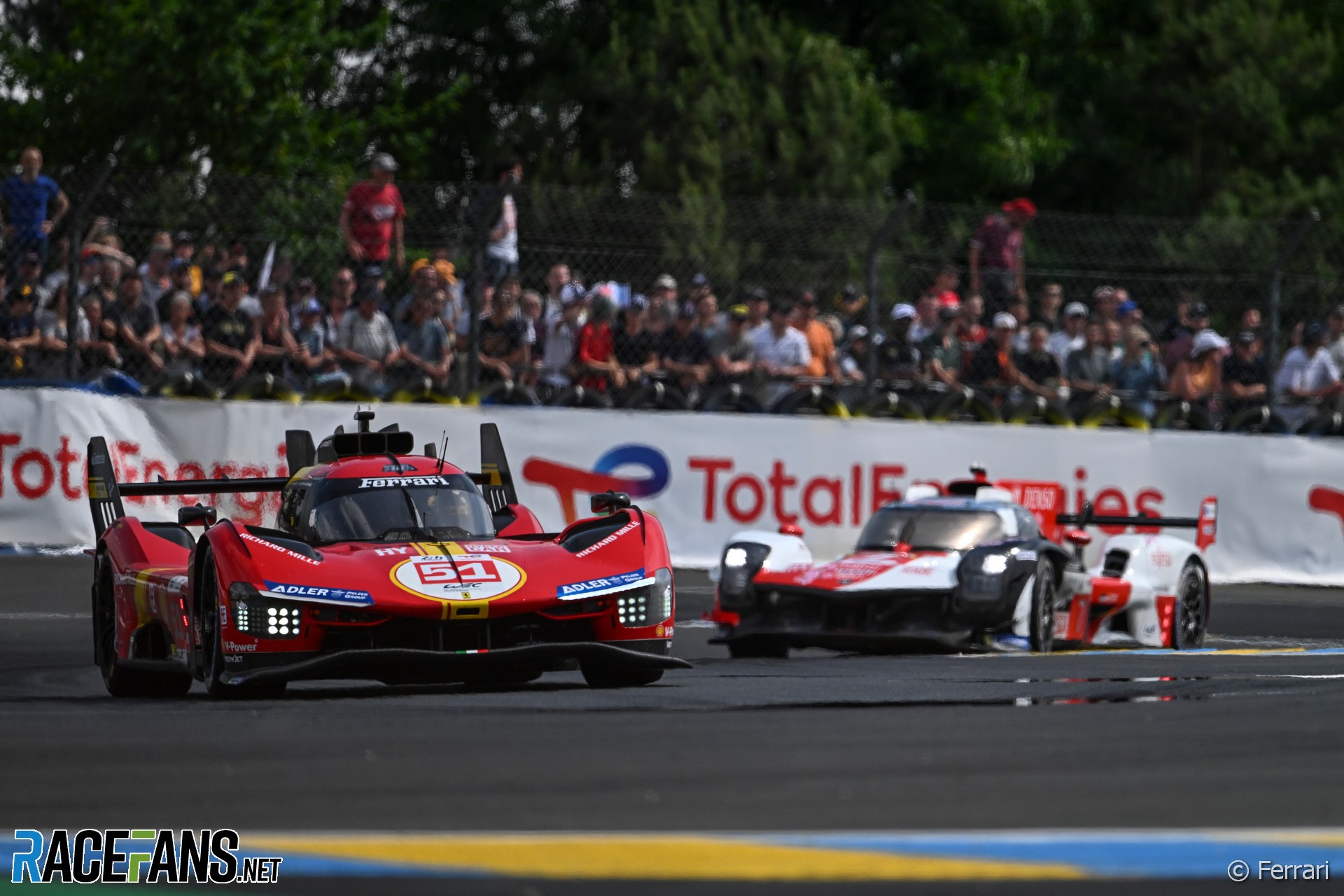 Alessandro Pier Guidi/James Calado/Antonio Giovinazzi, #51 Ferrari 499P, Le Mans 24 Hours, 2023