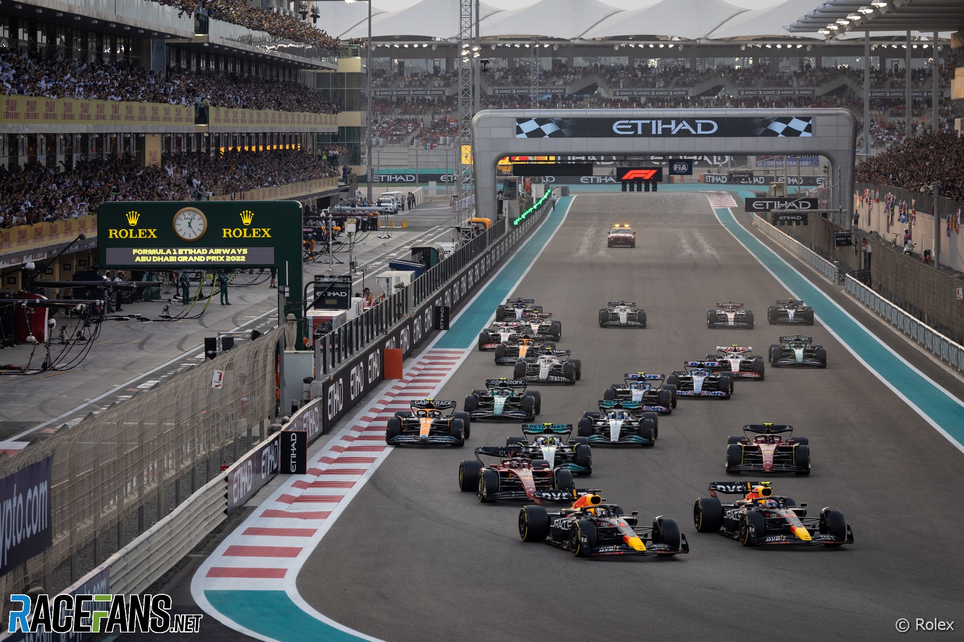 Start, Yas Marina, 2022