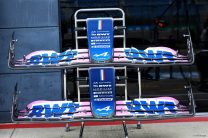 Alpine A523 front wings, Silverstone, 2023