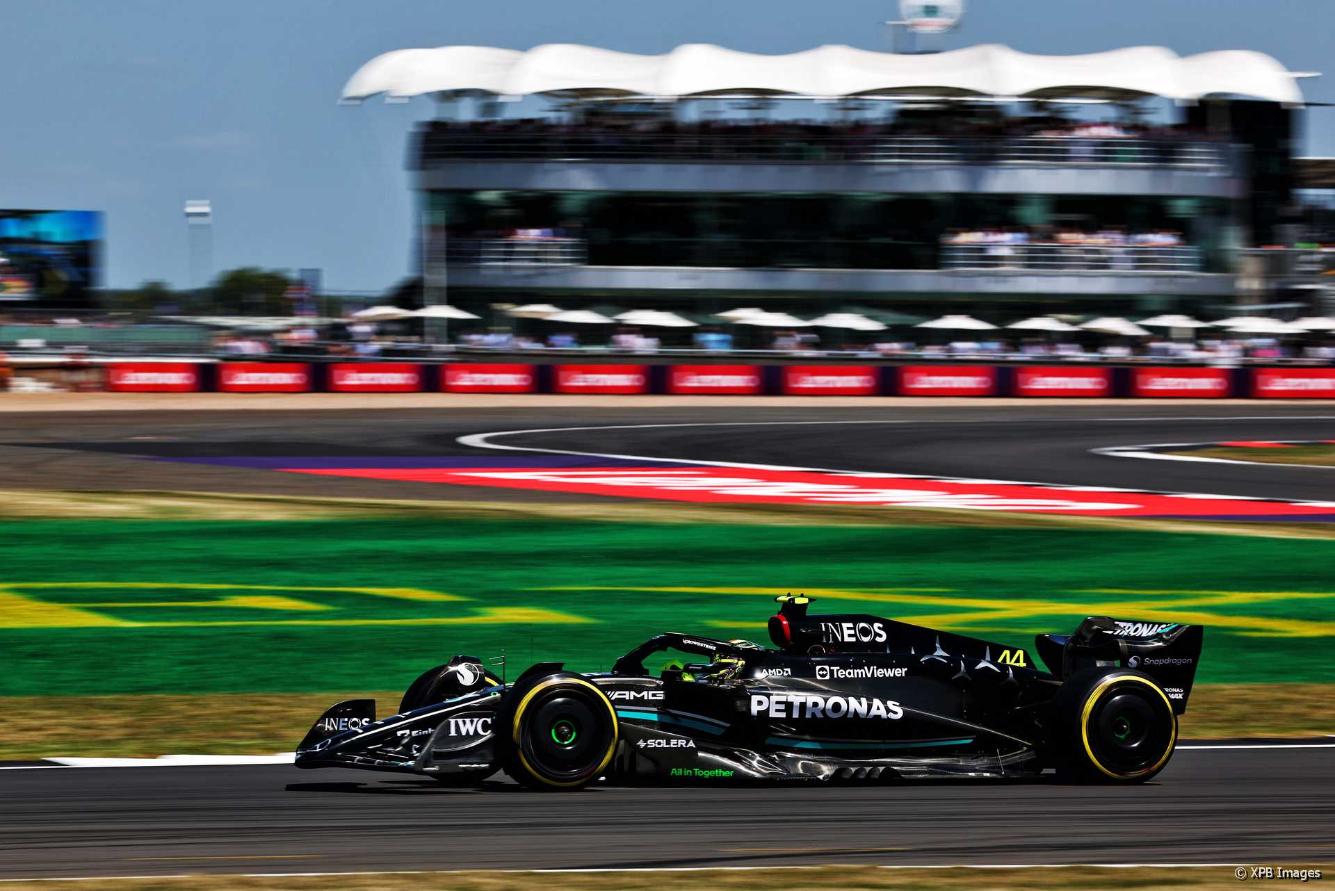 Lewis Hamilton, Mercedes, Silverstone, 2023