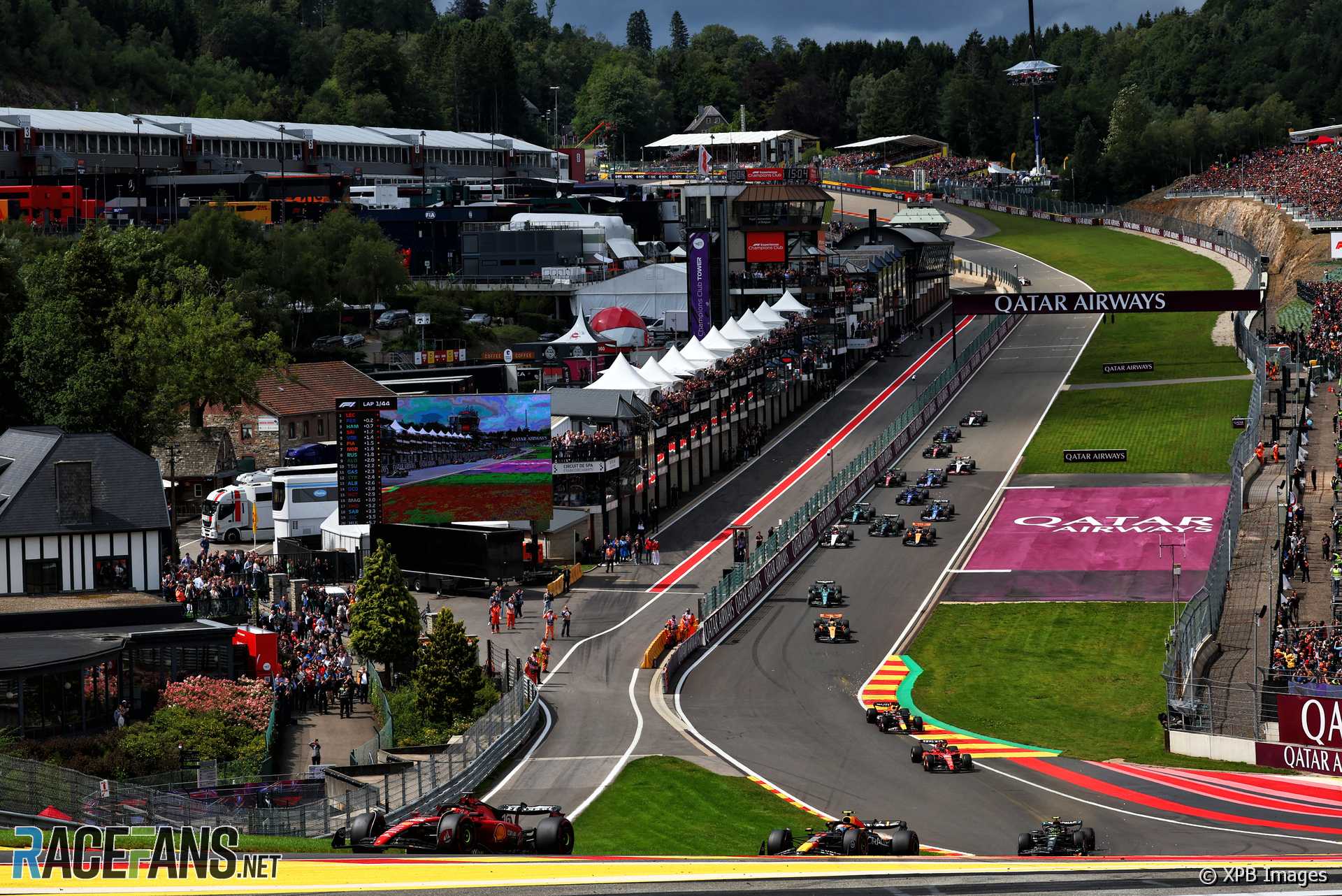 Charles Leclerc, Ferrari, Spa-Francorchamps, 2023