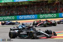 George Russell, Mercedes, Spa-Francorchamps, 2023