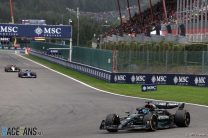 George Russell, Mercedes, Spa-Francorchamps, 2023