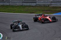 George Russell, Mercedes and Charles Leclerc, Ferrari, Zandvoort, 2023