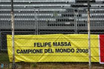 Banner supporting Felipe Massa, Monza, 2023