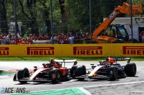 Carlos Sainz Jr, Ferrari and Max Verstappen, Red Bull, Monza, 2023