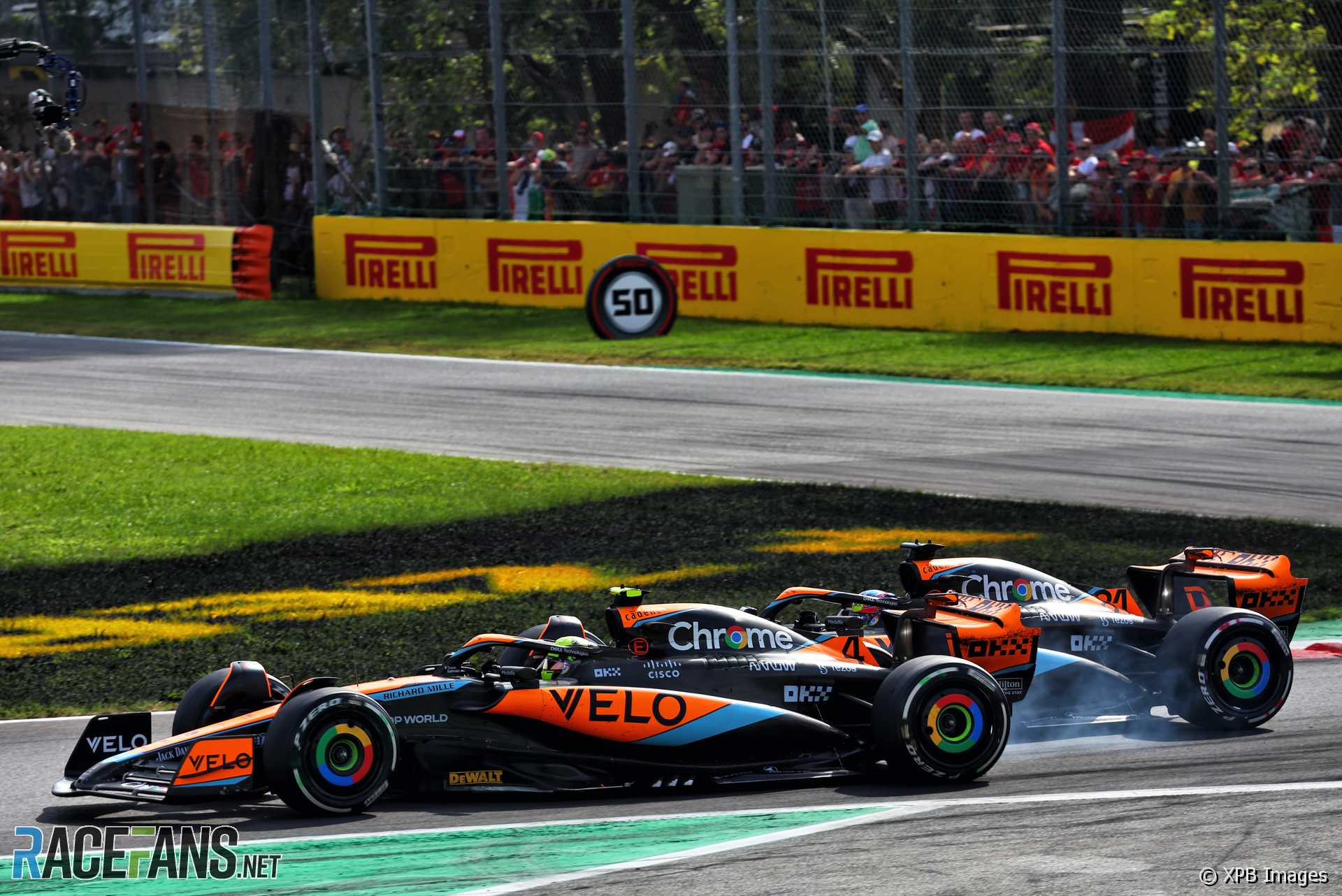 Lando Norris, McLaren, Monza, 2023