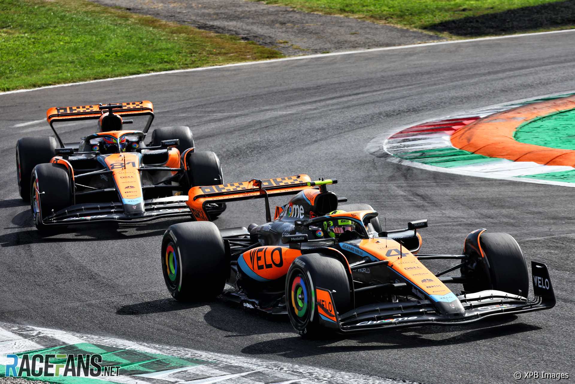 Lando Norris, McLaren, Monza, 2023