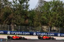 Carlos Sainz Jr and Charles Leclerc, Ferrari, Monza, 2023