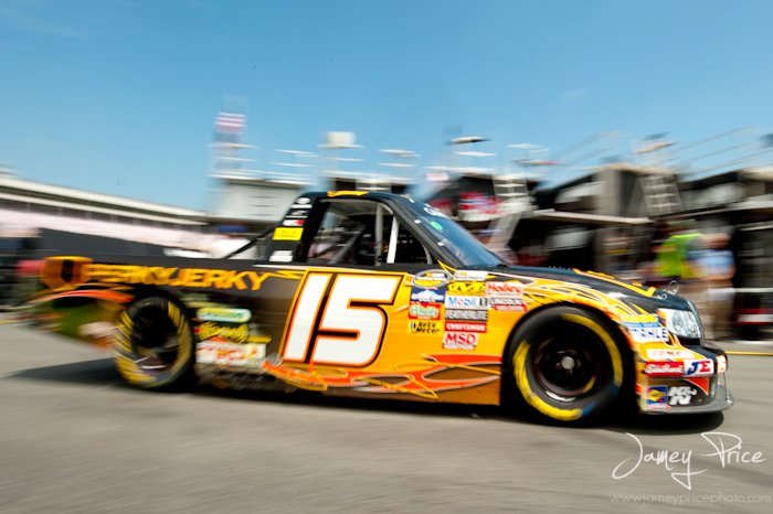 Raikkonen’s NASCAR Trucks debut up close