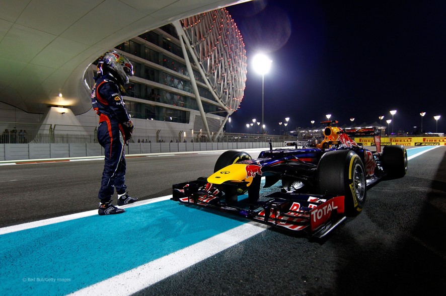 Sebastian Vettel, Red Bull, Yas Marina, 2012