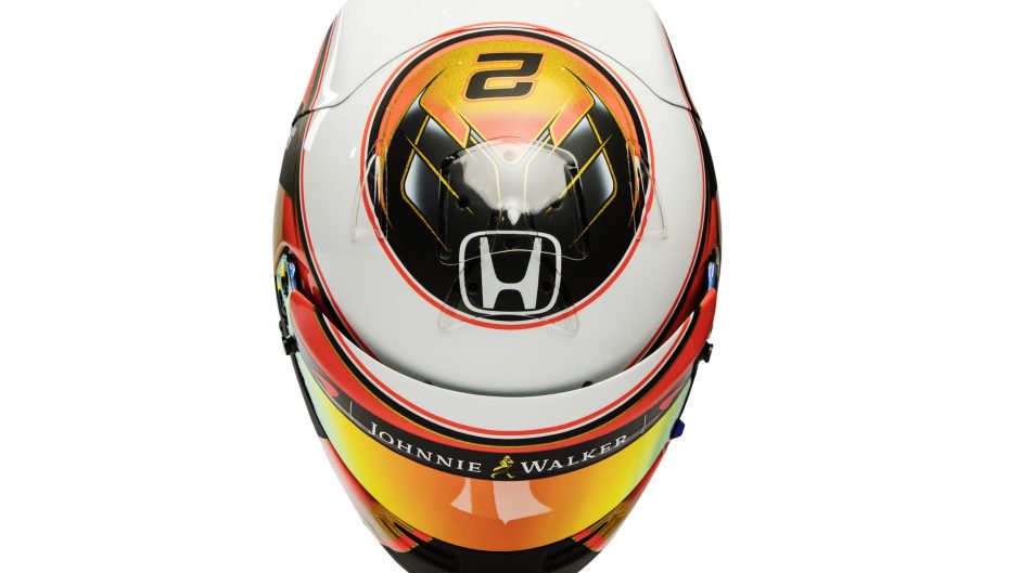 Stoffel Vandoorne, helmet, 2017