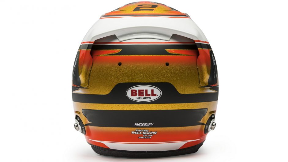 Stoffel Vandoorne, helmet, 2017