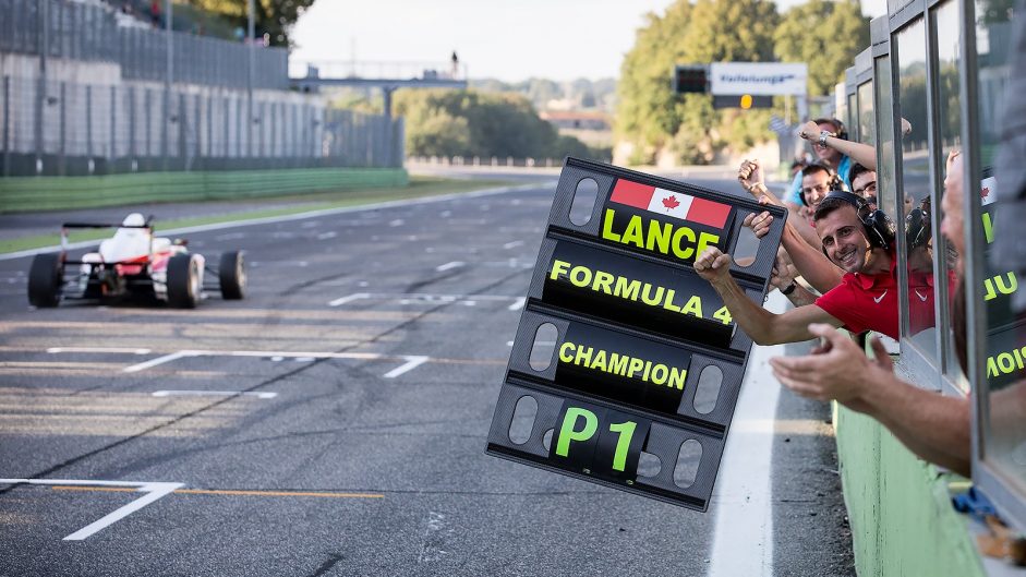 Lance Stroll, Prema, Italian Formula Four, Vallelunga, 2014