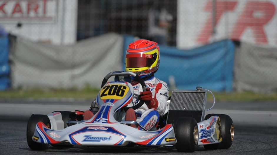 Lance Stroll, WSK Europe, 2011