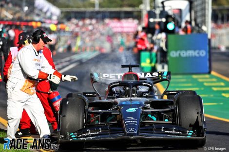 George Russell, Mercedes, Albert Park, 2023