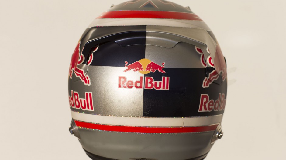 Daniil Kvyat helmet, Toro Rosso, 2014