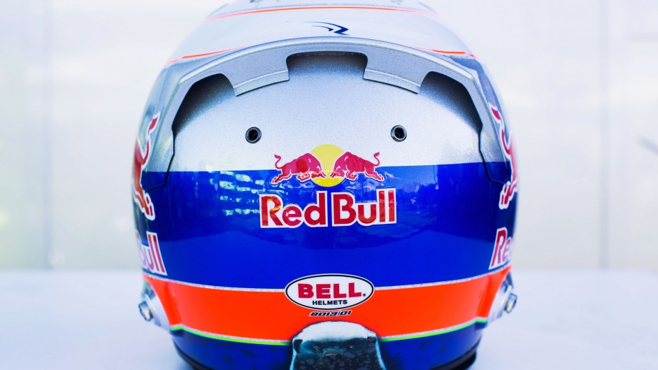 Daniel Ricciardo helmet 2, Toro Rosso, 2013