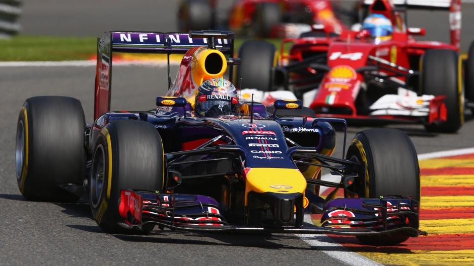 Sebastian Vettel, Red Bull, Spa-Francorchamps, 2014