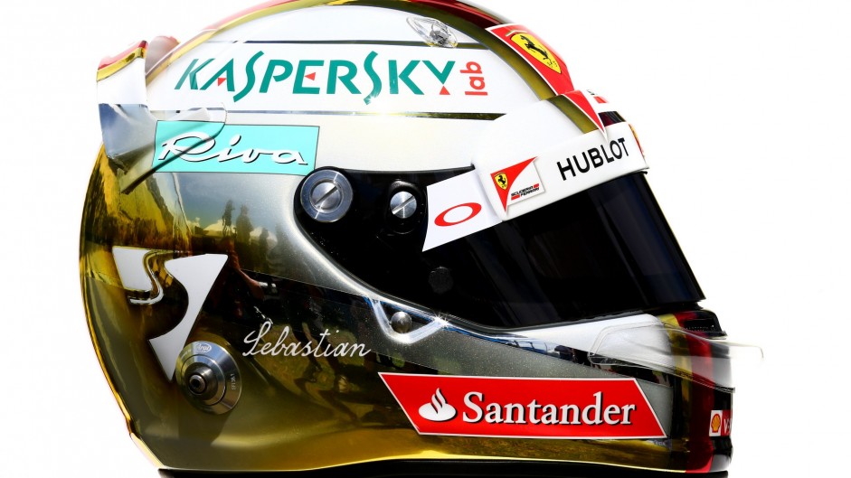 Sebastian Vettel helmet, 2016